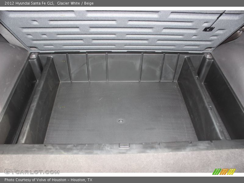 Glacier White / Beige 2012 Hyundai Santa Fe GLS