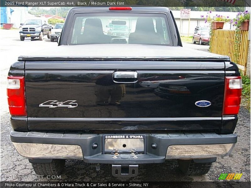 Black / Medium Dark Flint 2005 Ford Ranger XLT SuperCab 4x4
