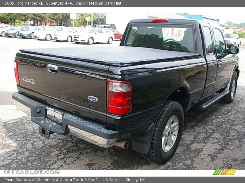 Black / Medium Dark Flint 2005 Ford Ranger XLT SuperCab 4x4