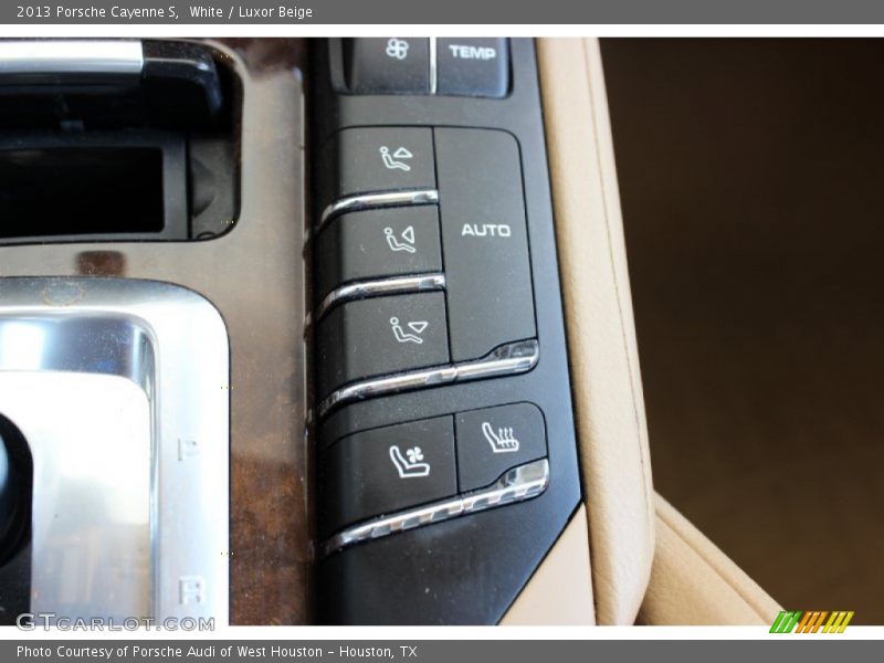 White / Luxor Beige 2013 Porsche Cayenne S