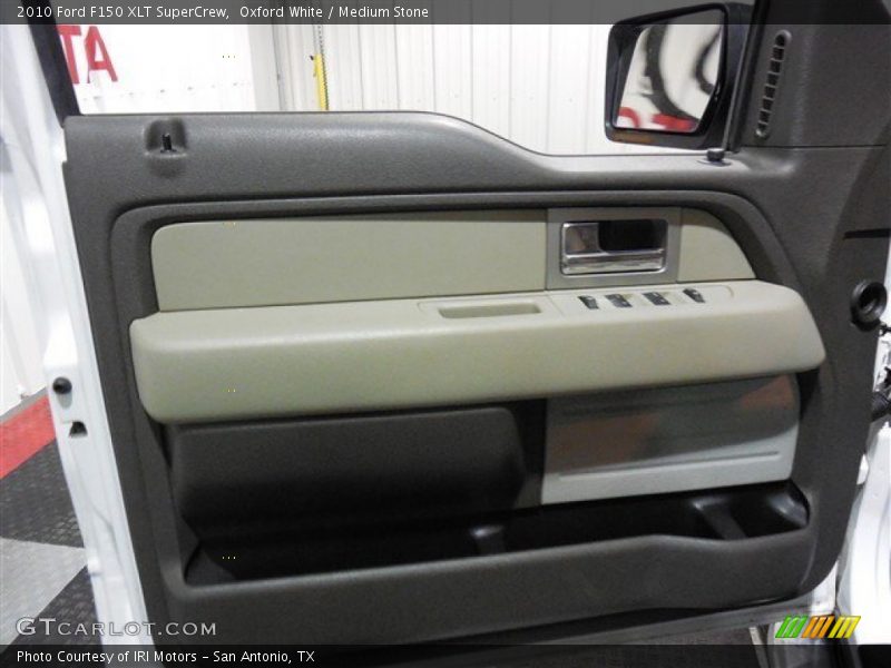 Oxford White / Medium Stone 2010 Ford F150 XLT SuperCrew
