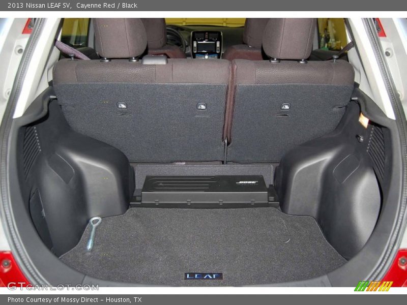 Cayenne Red / Black 2013 Nissan LEAF SV