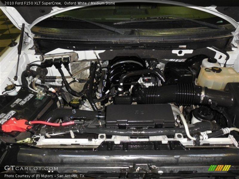 Oxford White / Medium Stone 2010 Ford F150 XLT SuperCrew