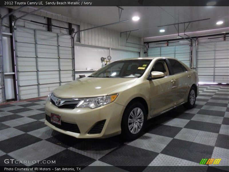 Sandy Beach Metallic / Ivory 2012 Toyota Camry LE