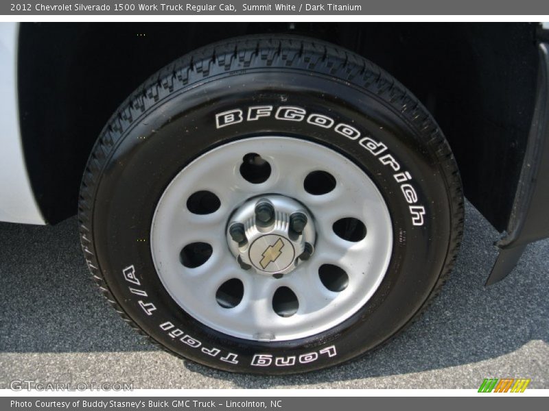  2012 Silverado 1500 Work Truck Regular Cab Wheel