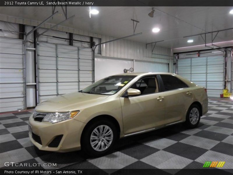 Sandy Beach Metallic / Ivory 2012 Toyota Camry LE