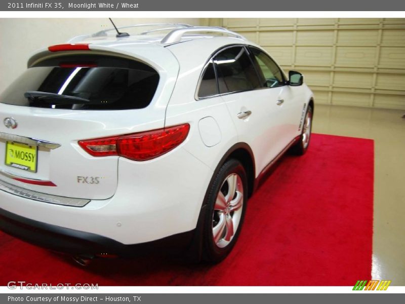 Moonlight White / Wheat 2011 Infiniti FX 35