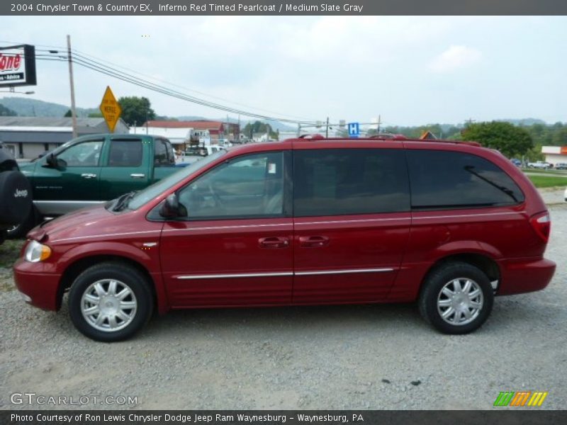 2004 Town & Country EX Inferno Red Tinted Pearlcoat
