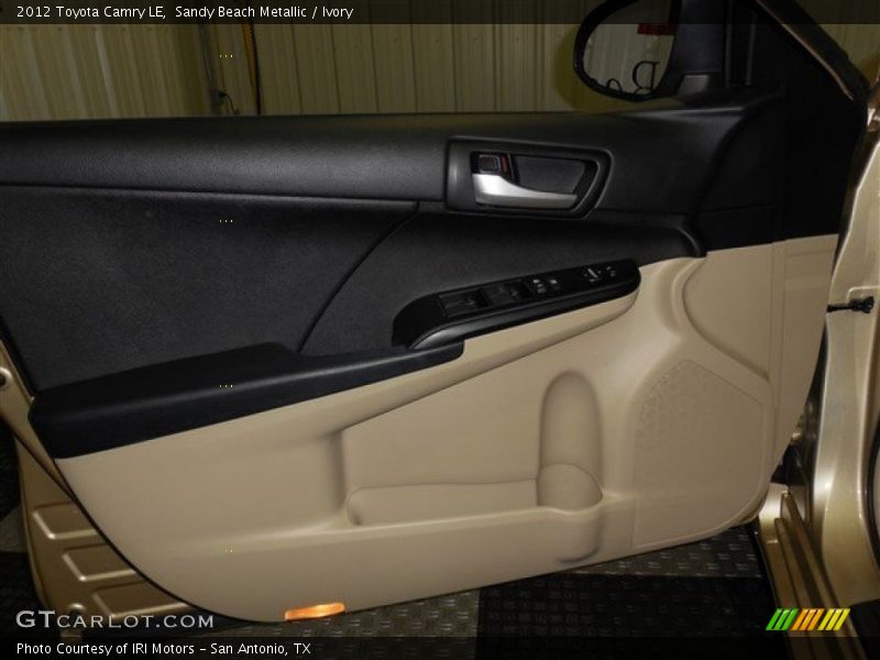 Sandy Beach Metallic / Ivory 2012 Toyota Camry LE