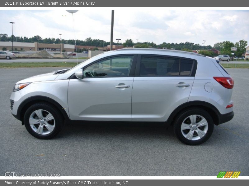 Bright Silver / Alpine Gray 2011 Kia Sportage EX