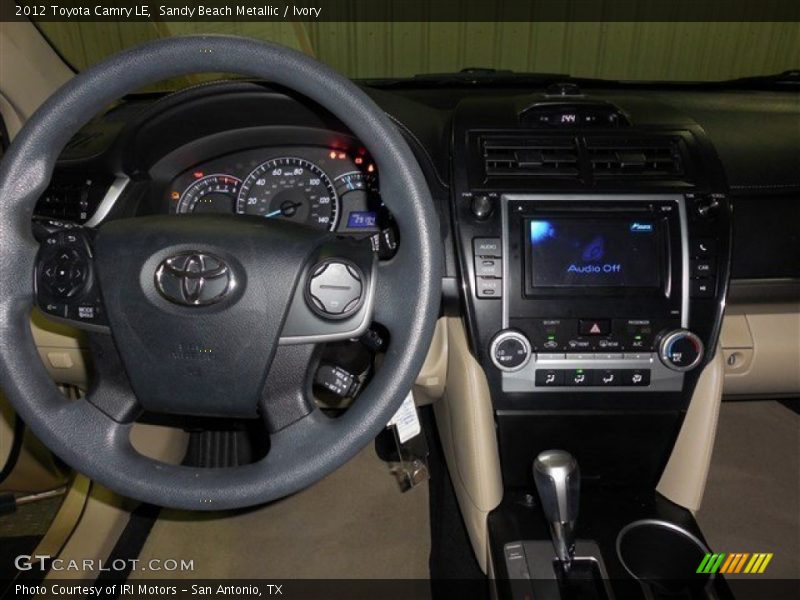 Sandy Beach Metallic / Ivory 2012 Toyota Camry LE