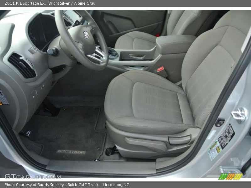Bright Silver / Alpine Gray 2011 Kia Sportage EX