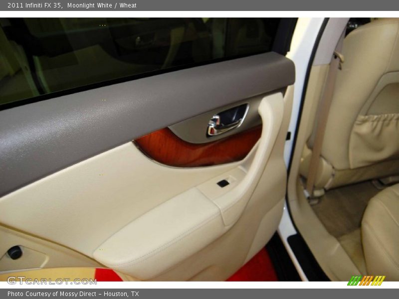Moonlight White / Wheat 2011 Infiniti FX 35