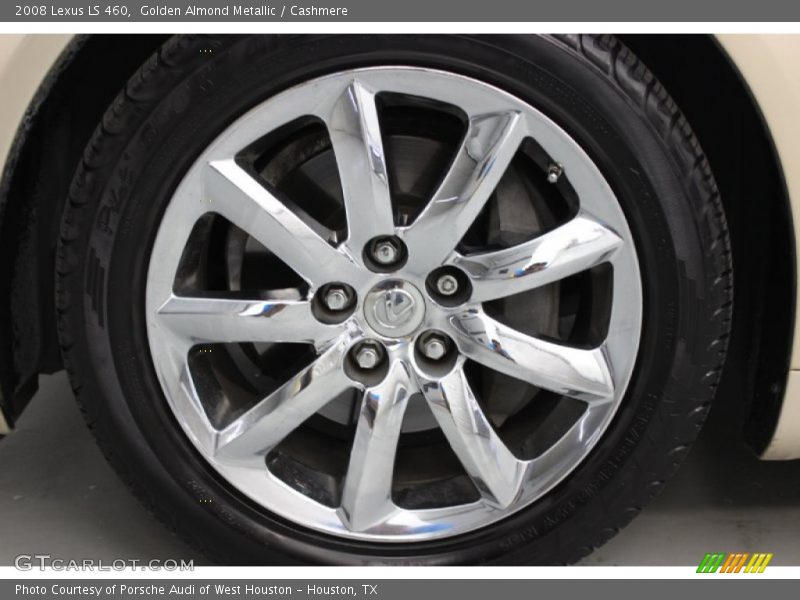Golden Almond Metallic / Cashmere 2008 Lexus LS 460
