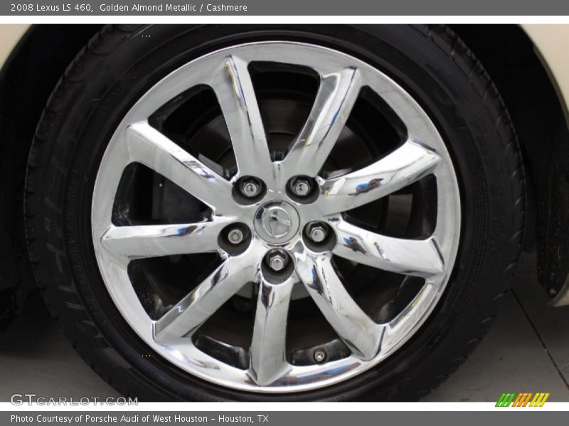 Golden Almond Metallic / Cashmere 2008 Lexus LS 460