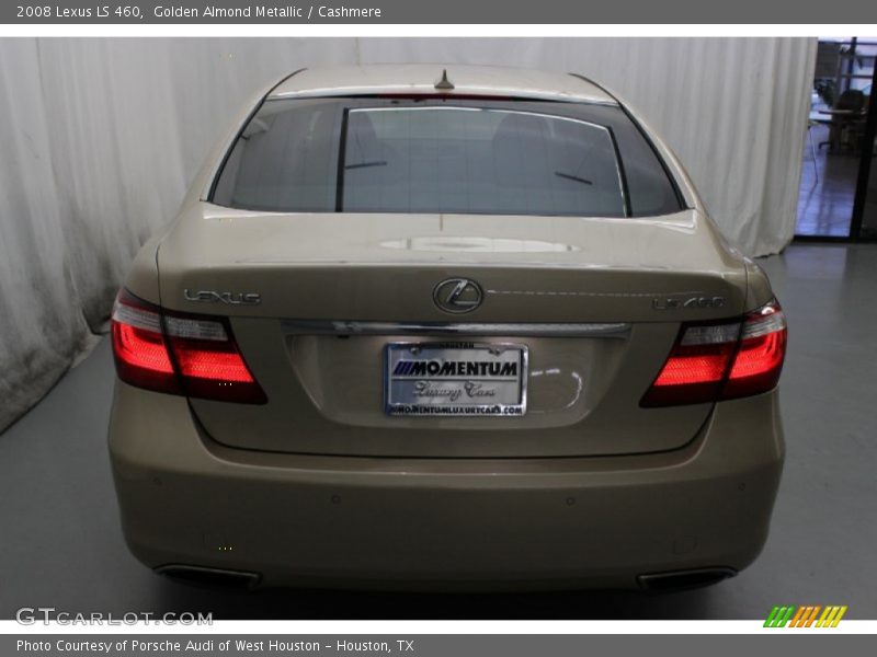 Golden Almond Metallic / Cashmere 2008 Lexus LS 460