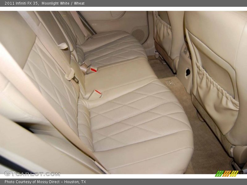 Moonlight White / Wheat 2011 Infiniti FX 35