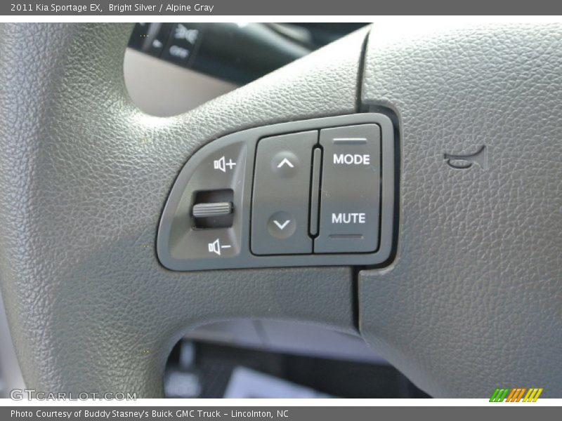 Controls of 2011 Sportage EX