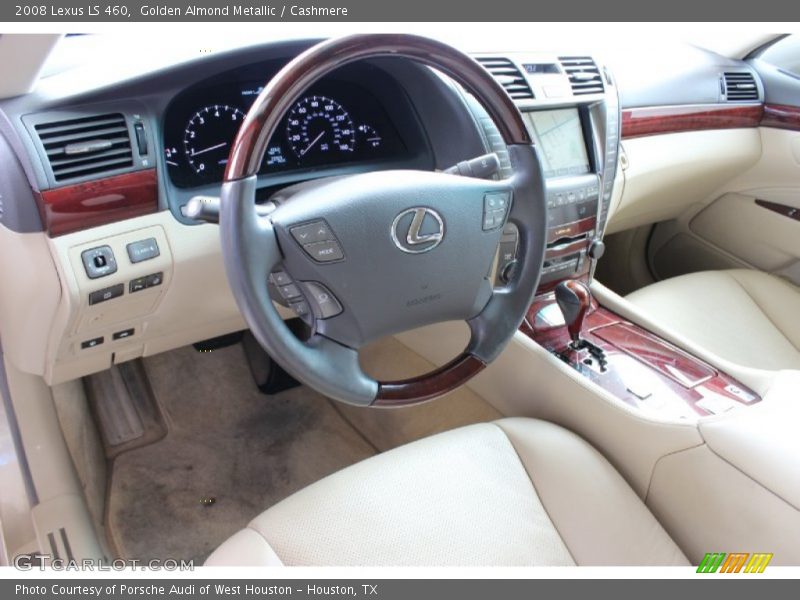 Golden Almond Metallic / Cashmere 2008 Lexus LS 460