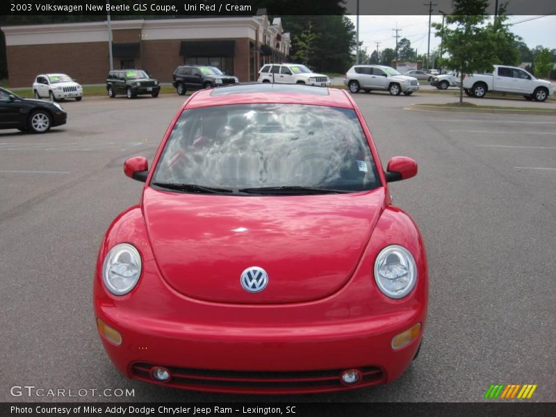 Uni Red / Cream 2003 Volkswagen New Beetle GLS Coupe