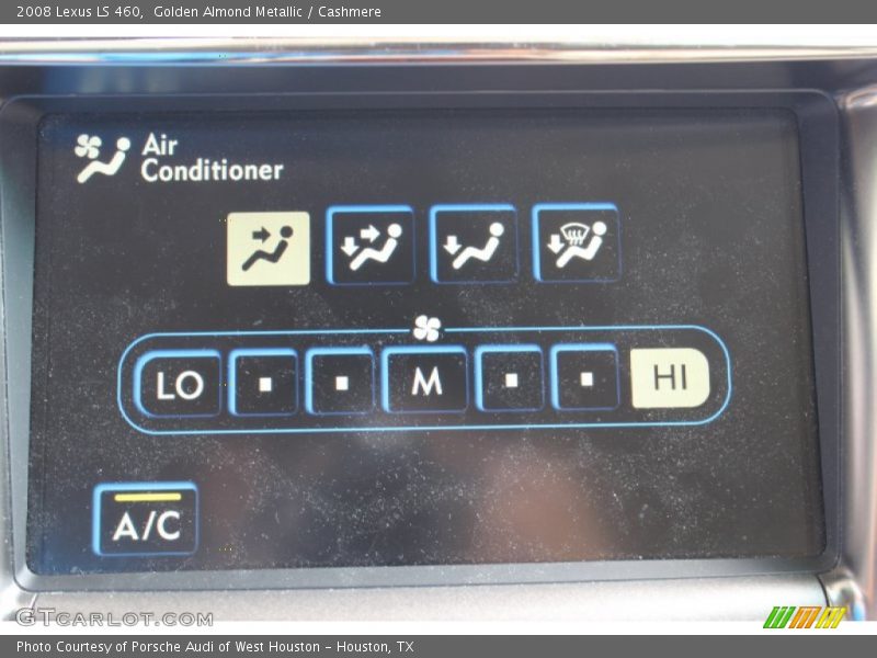 Golden Almond Metallic / Cashmere 2008 Lexus LS 460