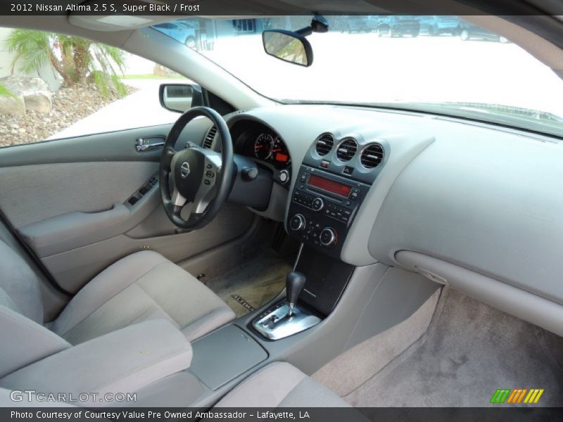 Super Black / Frost 2012 Nissan Altima 2.5 S