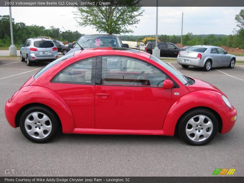 Uni Red / Cream 2003 Volkswagen New Beetle GLS Coupe