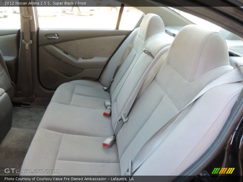 Super Black / Frost 2012 Nissan Altima 2.5 S