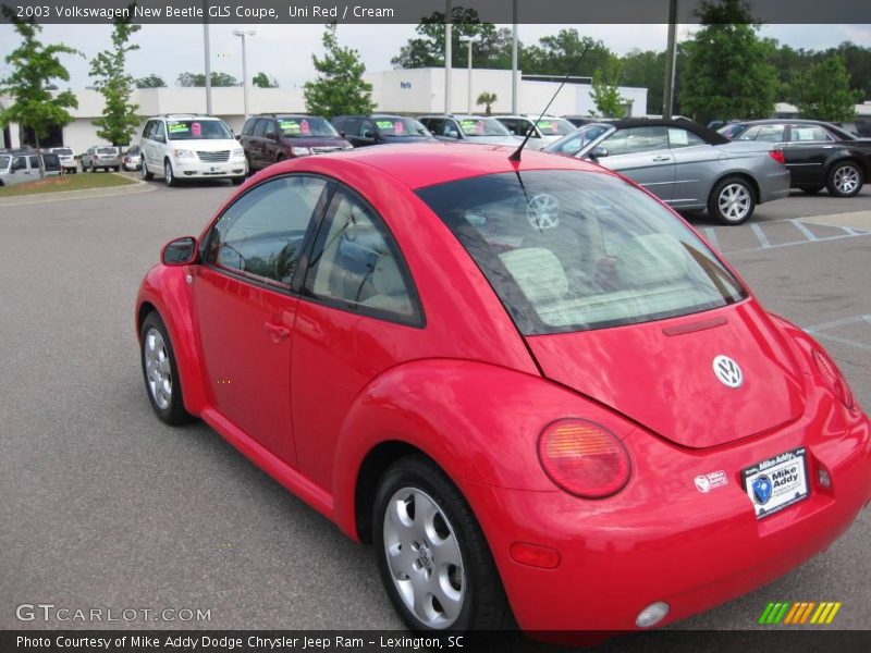Uni Red / Cream 2003 Volkswagen New Beetle GLS Coupe