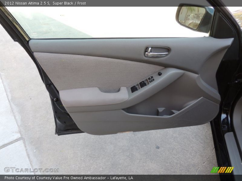 Super Black / Frost 2012 Nissan Altima 2.5 S