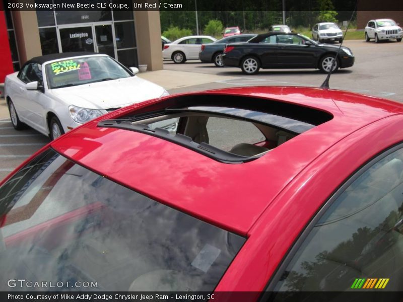 Uni Red / Cream 2003 Volkswagen New Beetle GLS Coupe