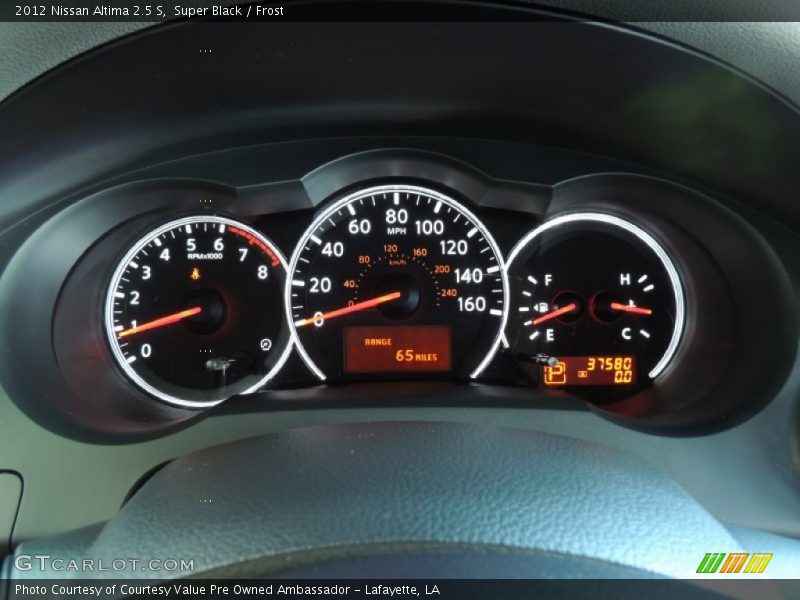 Super Black / Frost 2012 Nissan Altima 2.5 S