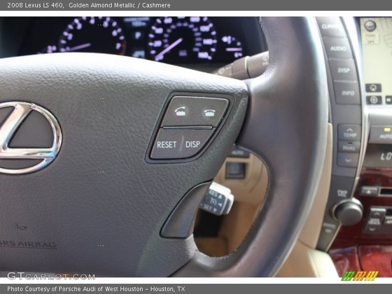 Golden Almond Metallic / Cashmere 2008 Lexus LS 460
