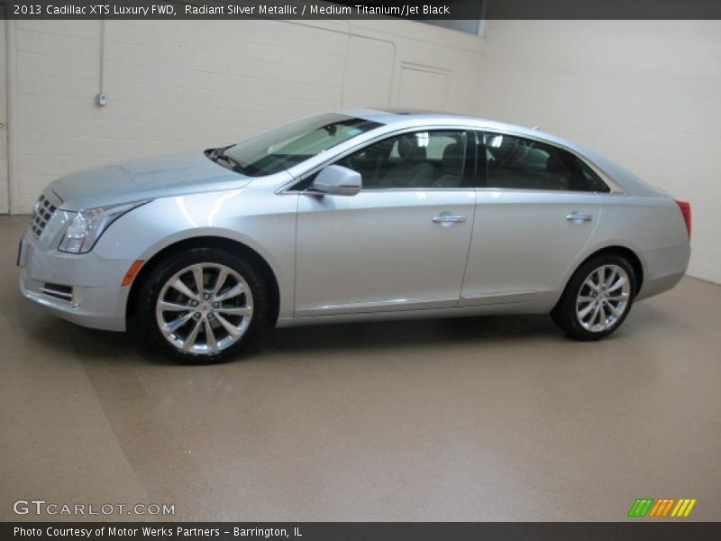 Radiant Silver Metallic / Medium Titanium/Jet Black 2013 Cadillac XTS Luxury FWD