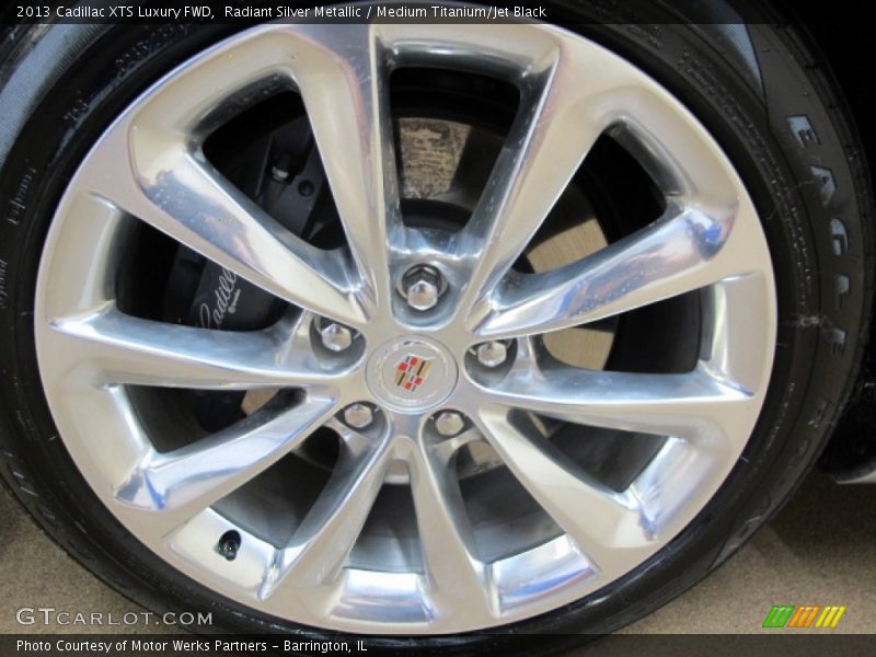 Radiant Silver Metallic / Medium Titanium/Jet Black 2013 Cadillac XTS Luxury FWD