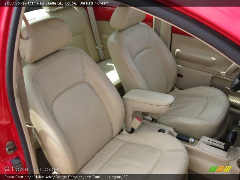 Uni Red / Cream 2003 Volkswagen New Beetle GLS Coupe