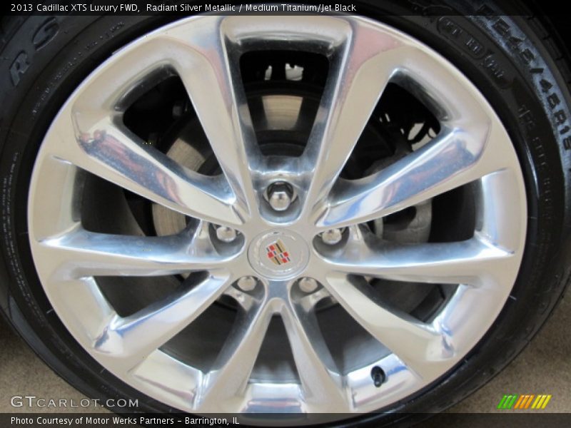 Radiant Silver Metallic / Medium Titanium/Jet Black 2013 Cadillac XTS Luxury FWD