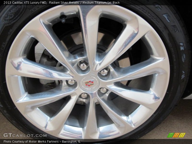 Radiant Silver Metallic / Medium Titanium/Jet Black 2013 Cadillac XTS Luxury FWD