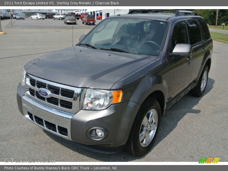 Sterling Grey Metallic / Charcoal Black 2011 Ford Escape Limited V6