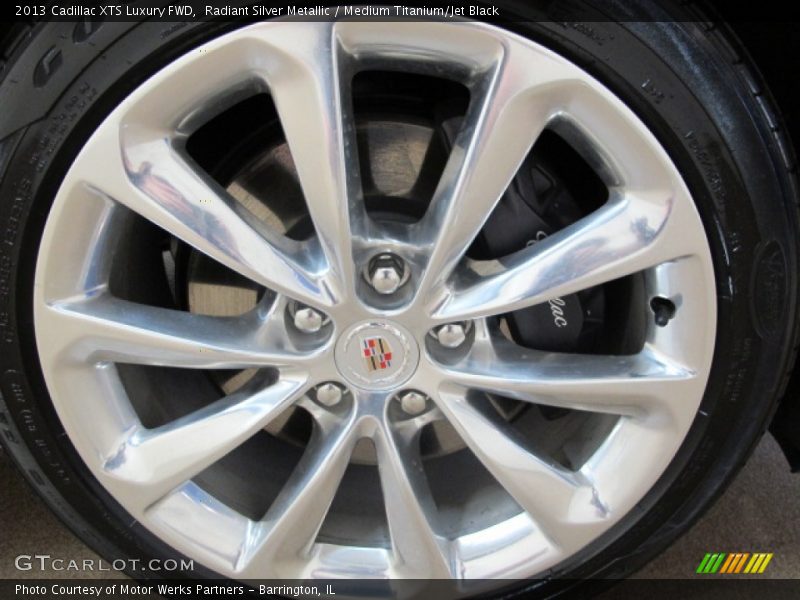 Radiant Silver Metallic / Medium Titanium/Jet Black 2013 Cadillac XTS Luxury FWD