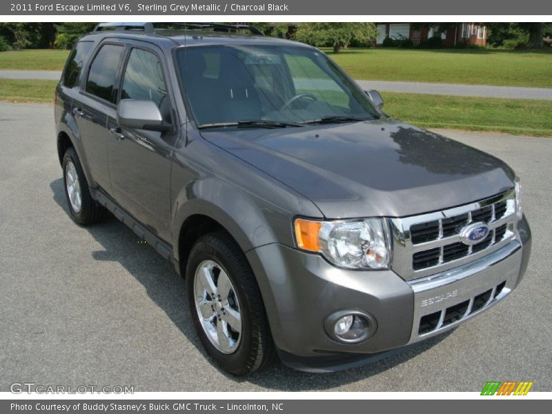 Sterling Grey Metallic / Charcoal Black 2011 Ford Escape Limited V6