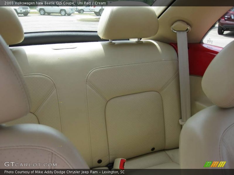 Uni Red / Cream 2003 Volkswagen New Beetle GLS Coupe