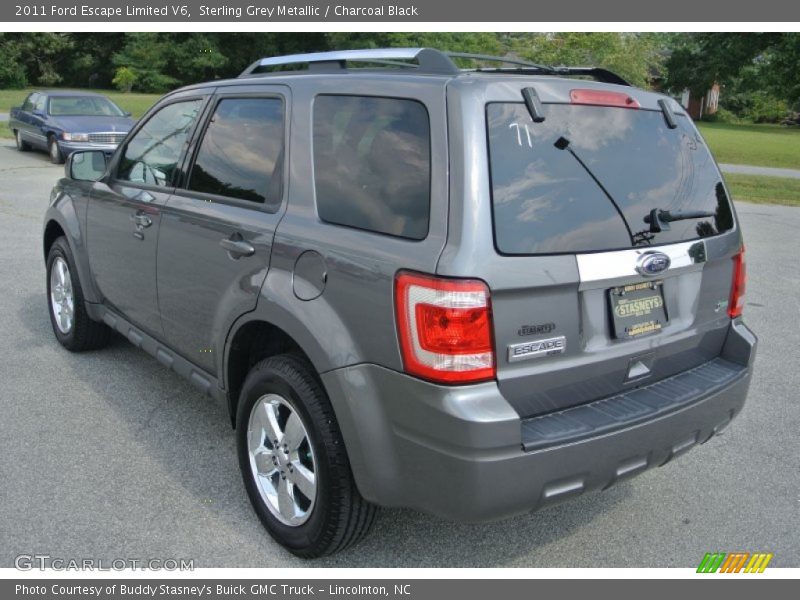 Sterling Grey Metallic / Charcoal Black 2011 Ford Escape Limited V6