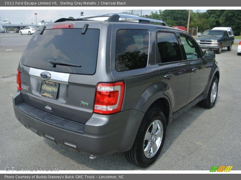 Sterling Grey Metallic / Charcoal Black 2011 Ford Escape Limited V6