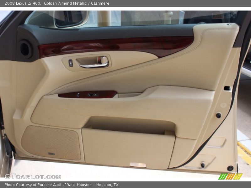 Golden Almond Metallic / Cashmere 2008 Lexus LS 460