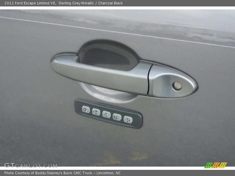 Sterling Grey Metallic / Charcoal Black 2011 Ford Escape Limited V6
