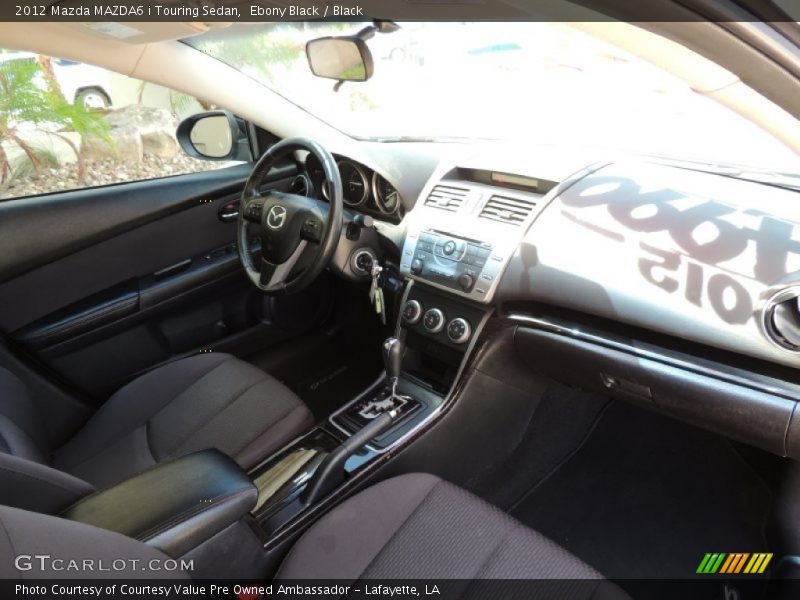 Ebony Black / Black 2012 Mazda MAZDA6 i Touring Sedan