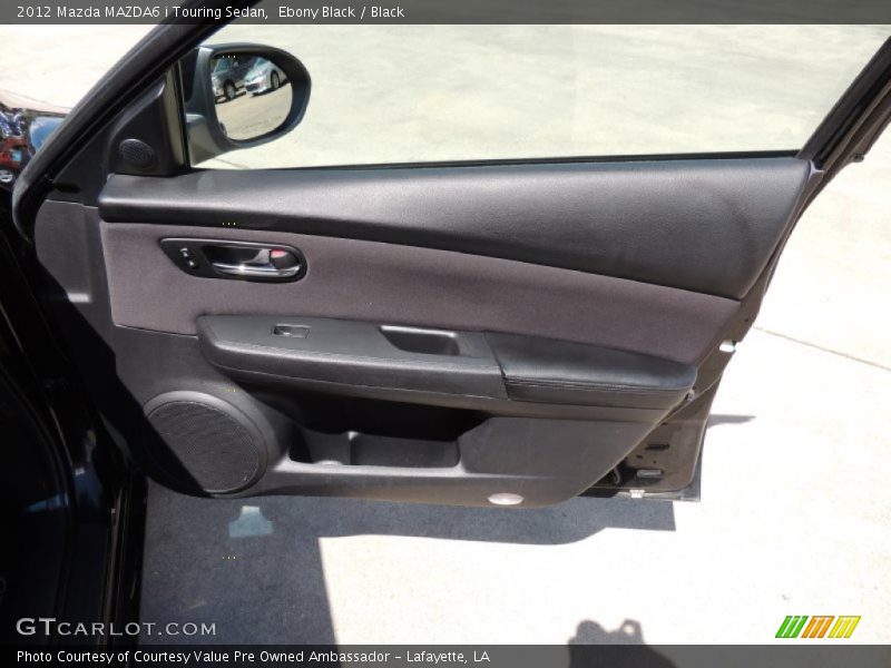 Ebony Black / Black 2012 Mazda MAZDA6 i Touring Sedan
