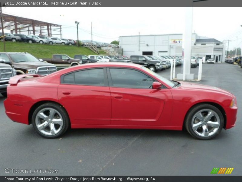 Redline 3-Coat Pearl / Black 2011 Dodge Charger SE