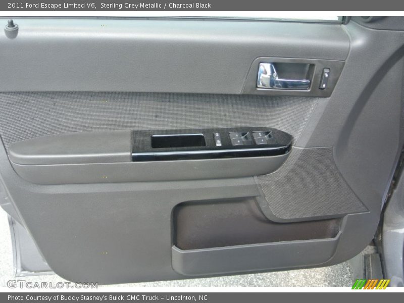Sterling Grey Metallic / Charcoal Black 2011 Ford Escape Limited V6